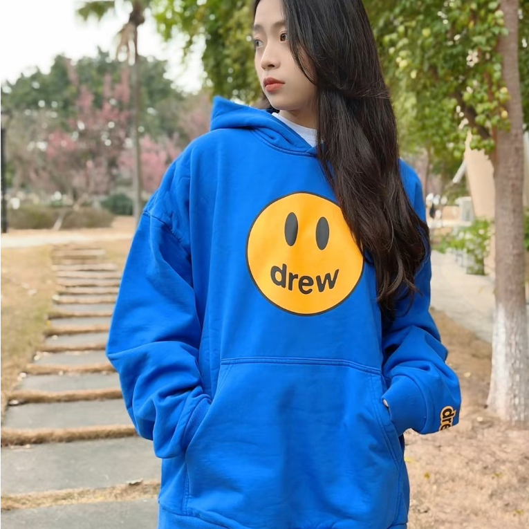 Drew House Mascot Oversized Hoodie - Royal Blue【MF SHOP】