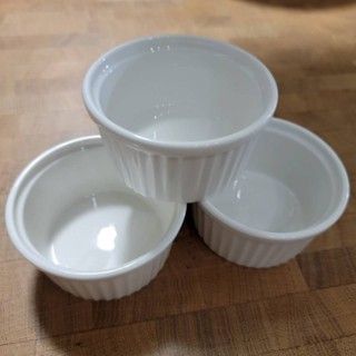 TATUNG 大同磁器 強化瓷 烤盅 烤碗 烤布丁杯 焗烤杯 陶瓷杯 烤布丁 100cc 二手 近全新