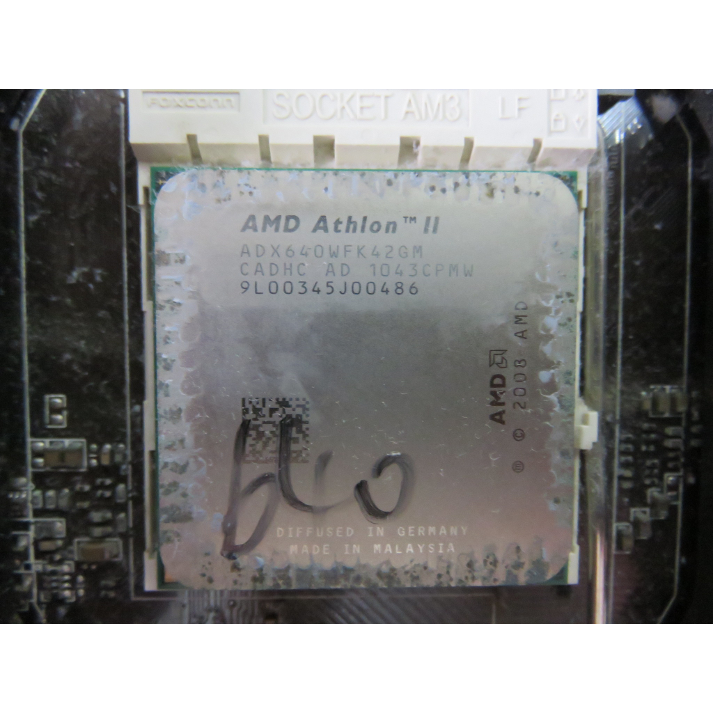 C.AMD CPU-Athlon II X4 640 ADX640WFK42GM 3GHZ 四核心 直購價80