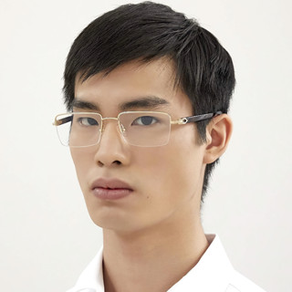Cartier CT0042O 卡地亞品牌眼鏡｜時尚超輕合金商務休閒半框男士眼鏡 男生品牌眼鏡框【幸子眼鏡】