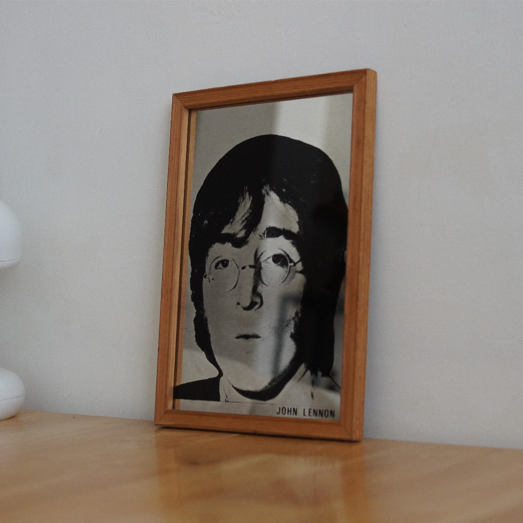 (REDKID TOY) JOHN LENNON 約翰藍儂 木框鏡