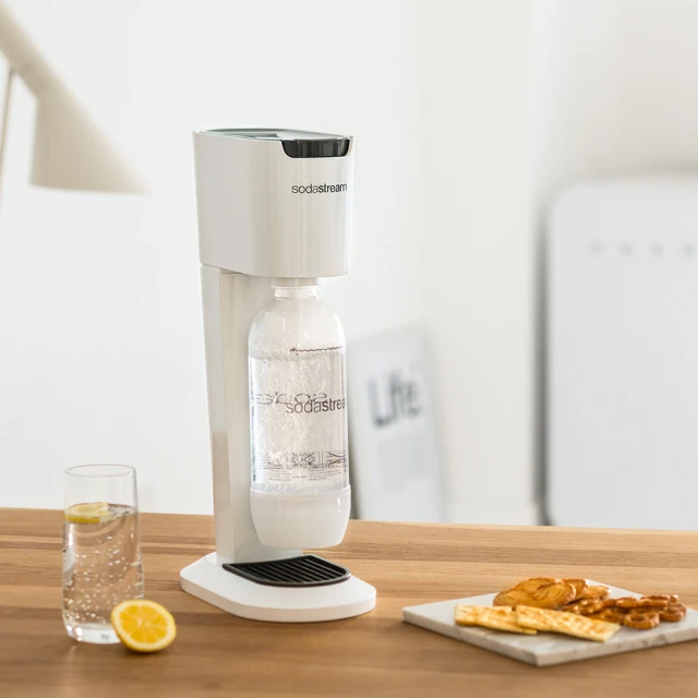 【Sodastream】Genesis極簡風氣泡水機(簡約白)_現貨下單24H寄出