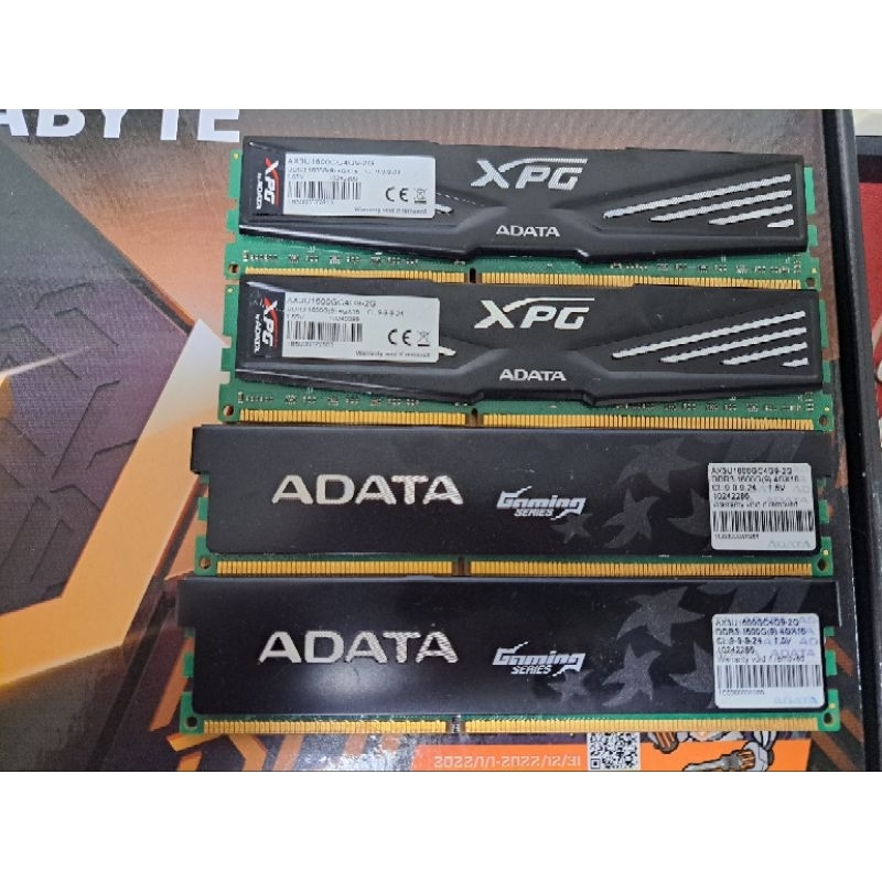 威剛DDR3-1600 4GB*4