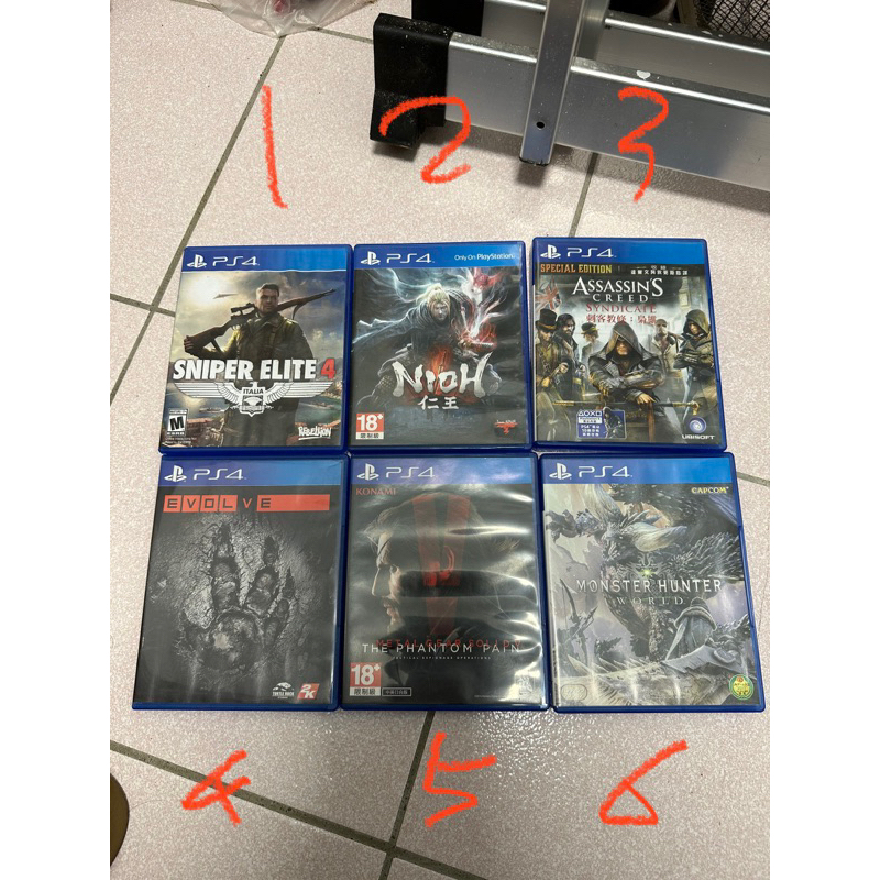 ps4 遊戲片 二手