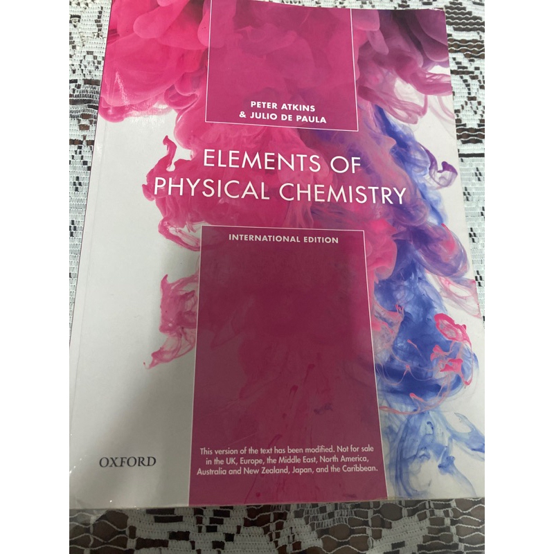 Elements of Physical chemistry