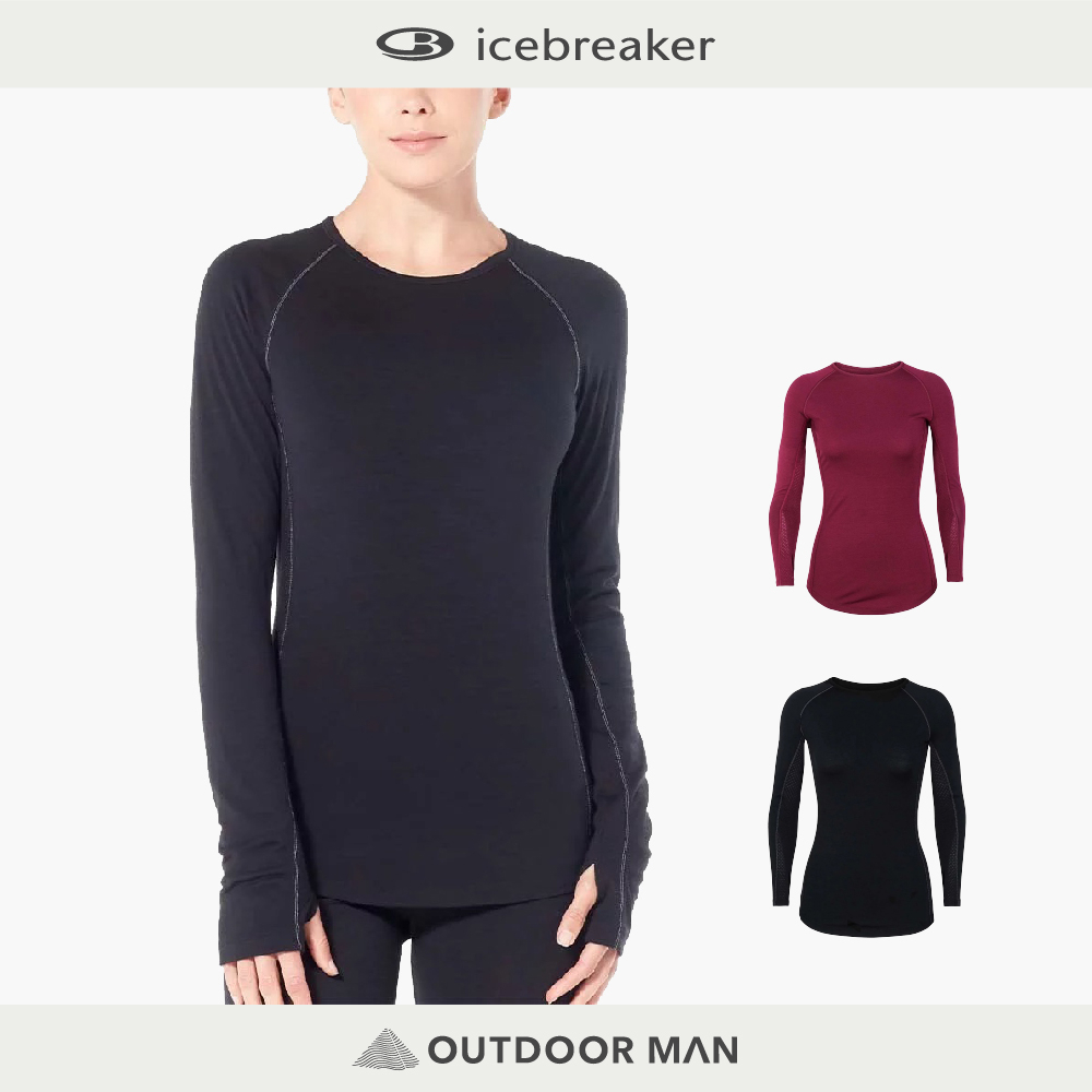 [Icebreaker] 女款 ZONE 網眼透氣保暖長袖上衣 (IB104426)