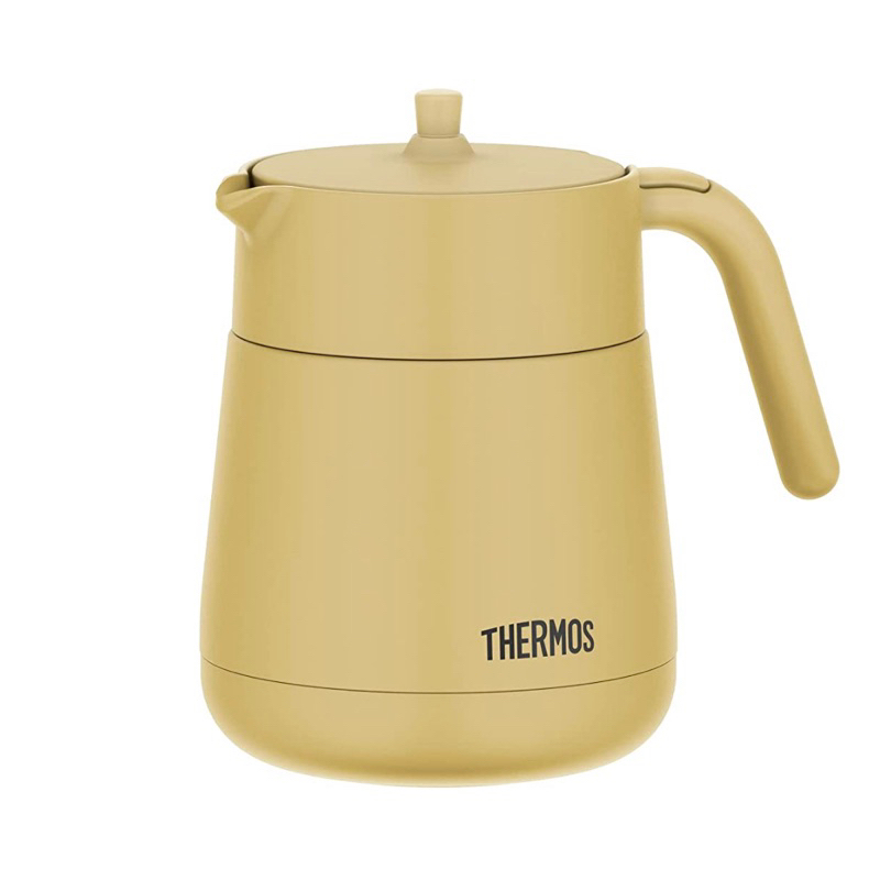 THERMOS 膳魔師 TTE-700 不鏽鋼真空保溫壺 700ml 保溫保冷 有濾網 TTE-700-BE淺褐色