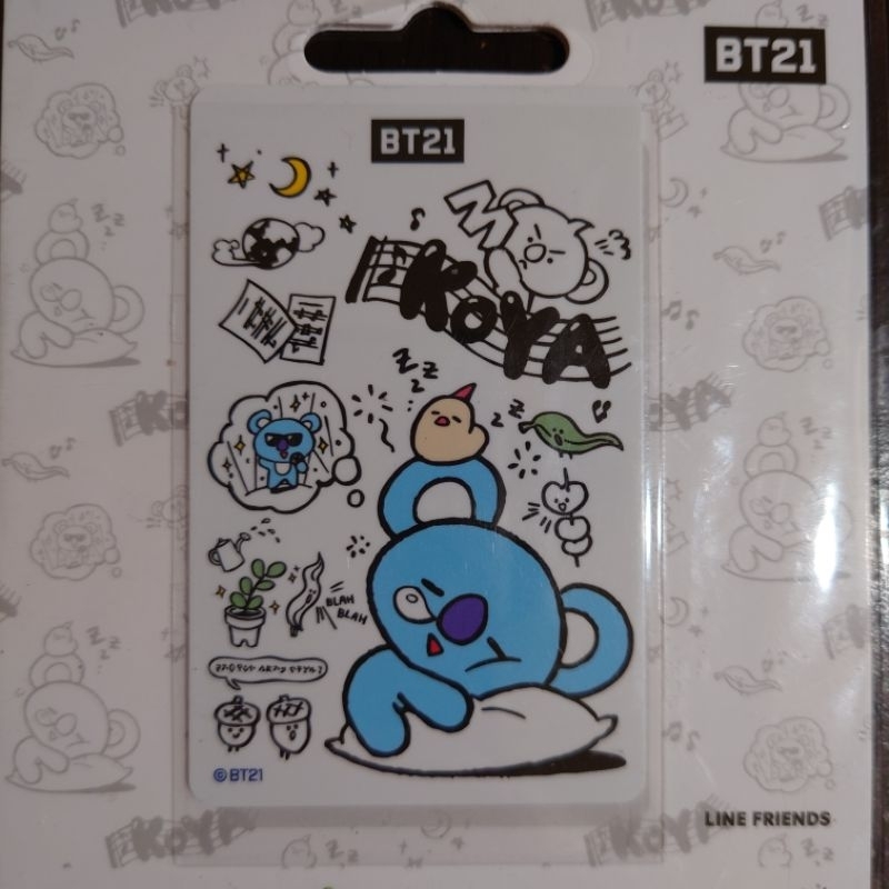 BT21《DOODLE-KOYA》一卡通
