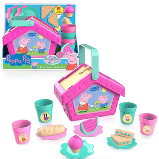全新現貨 美國正版 佩佩豬 有聲午茶組 野餐組 兒童 玩具 扮家家酒 禮物 小豬佩奇 peppa pig 粉紅豬小妹