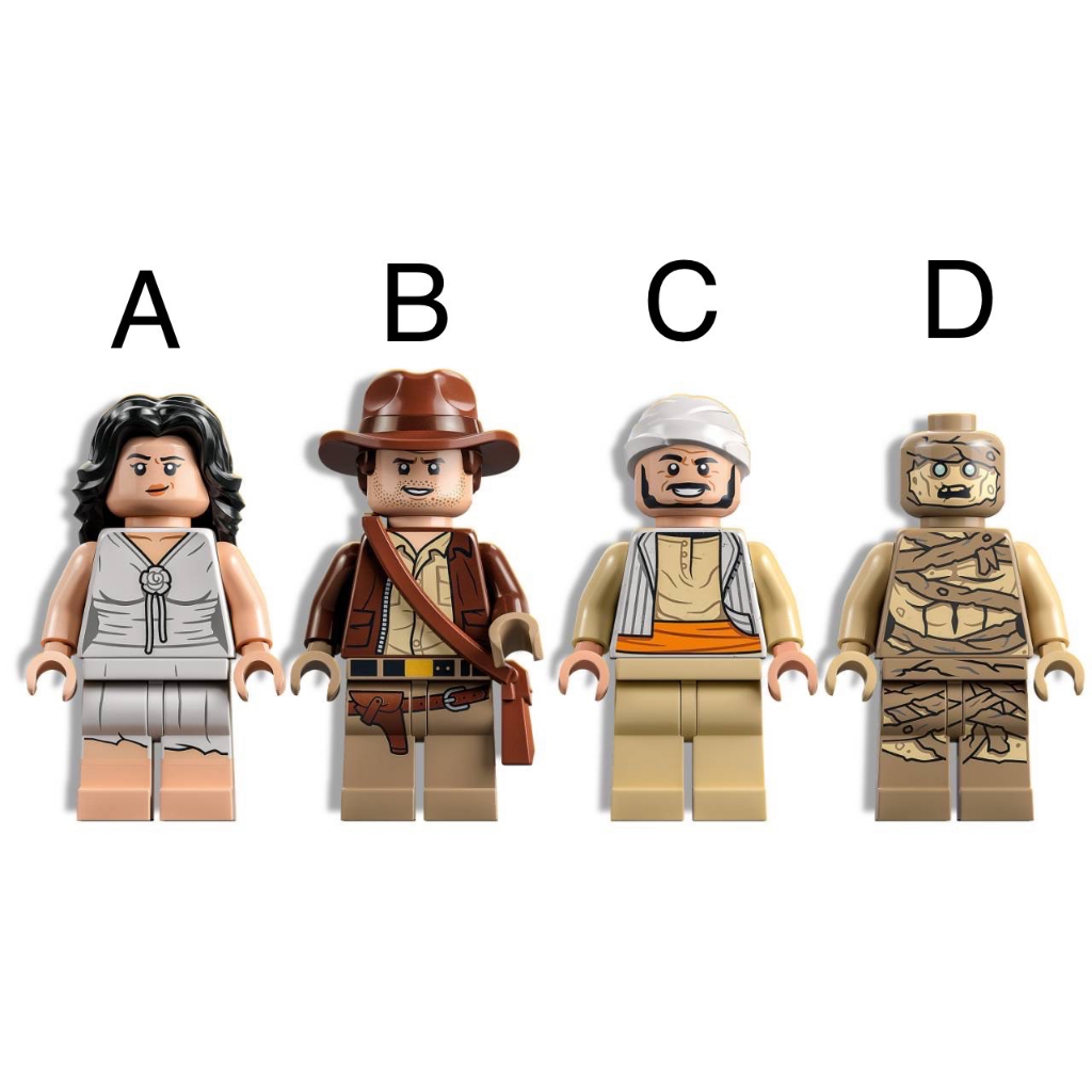 『Arthur樂高』LEGO 77013 印第安納瓊斯 逃離失落的神殿 拆賣 人偶