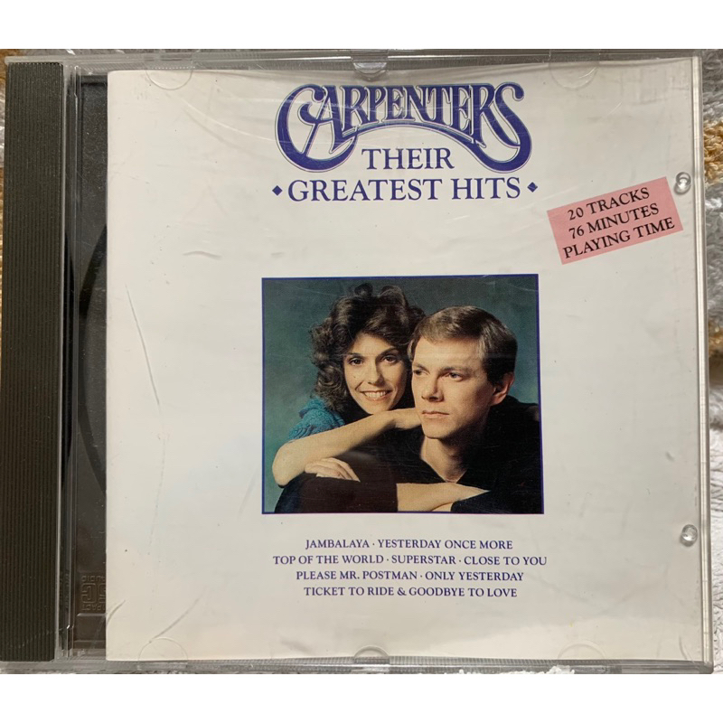 個人收藏：CD #Carpenters, their greatest hits