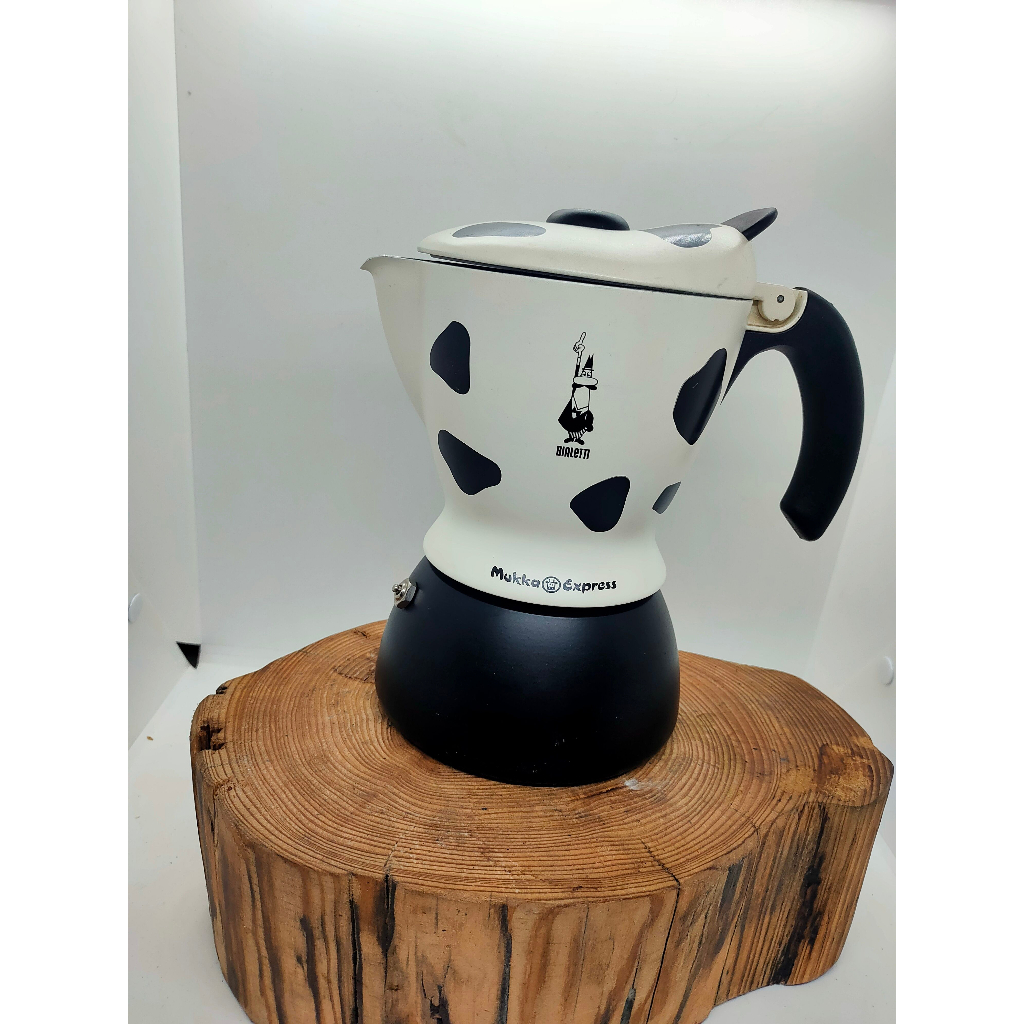 絕版 Bialetti Mukka Express Cow-Print  2杯 乳牛壺 摩卡壺