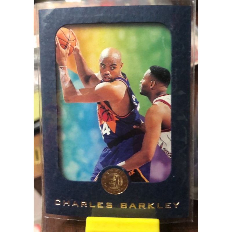 NBA 惡漢 巴克利 相框卡1996年E-X.