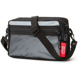 Manhattan Portage 曼哈頓 MP1404 LMN 星塵反光 兩用 慢跑包腰包 側背包 (BLK 黑色)