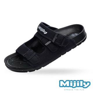 臺灣製【Mijily】AIR大氣涼拖鞋『經典全黑』MA0102 中性.戶外.旅遊.健行.沙地.水上活動.涼鞋.溯溪