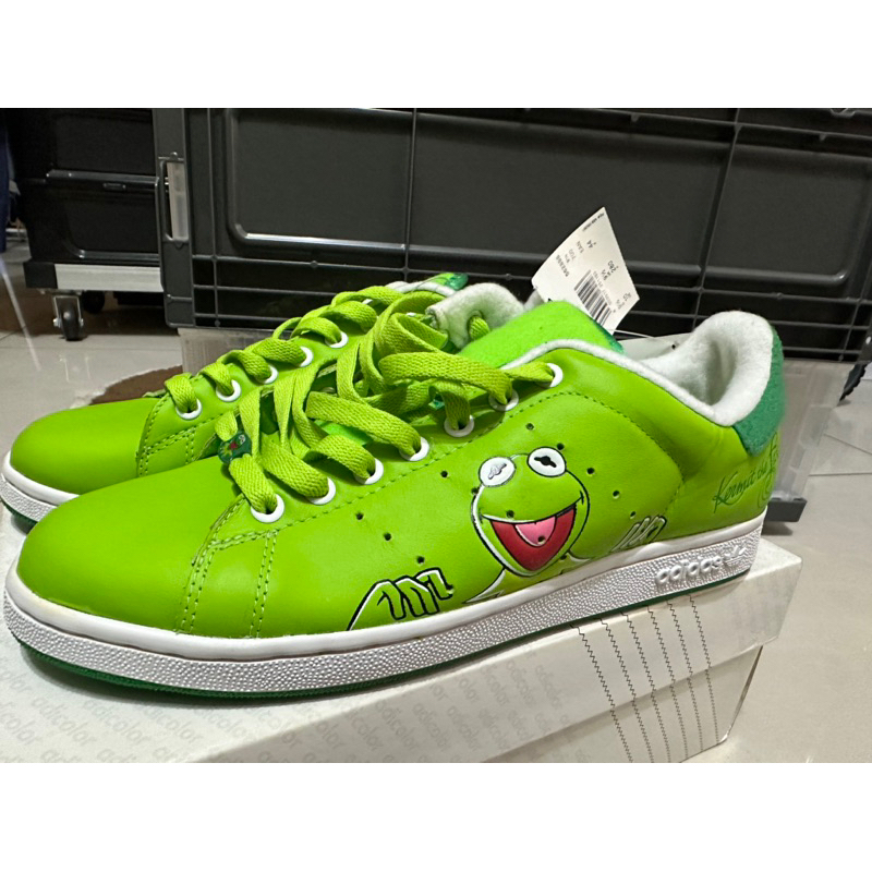 全新老品珍藏球鞋Adidas Stan S II G4 芝麻街 kermit the frog科米蛙 9號半