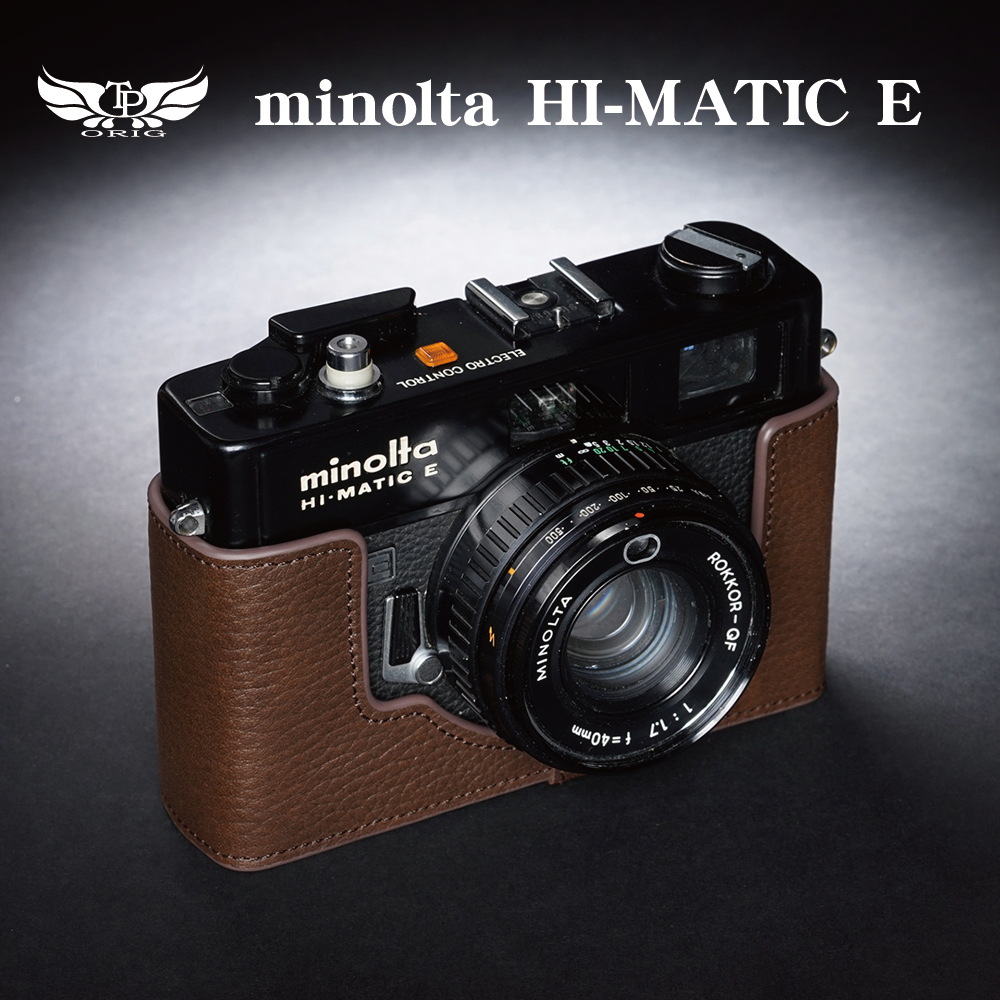 【TP ORIG】相機皮套  適用於  minolta  HI-MATIC E  專用