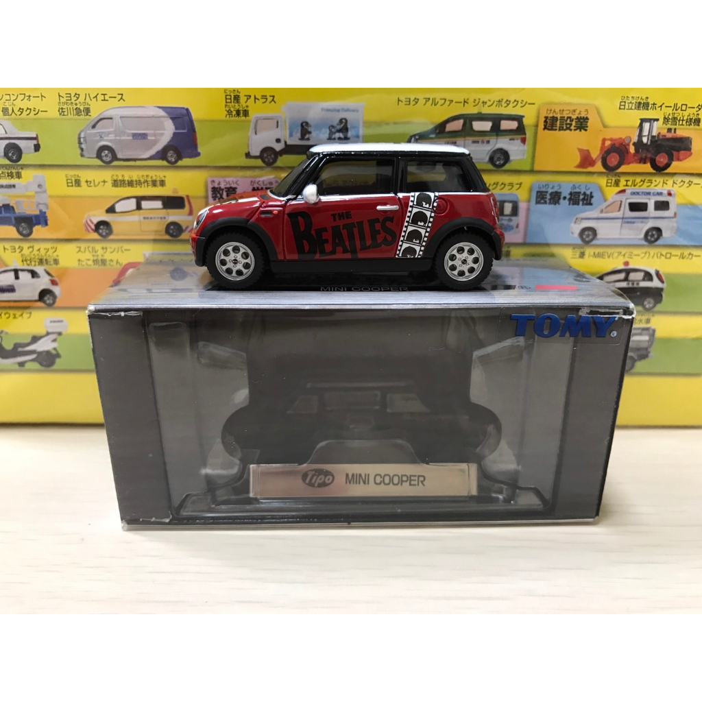 TOMICA LIMITED 0048 MINI COOPER 紅色 (紀念英國BEATLES樂隊特製) ＊現貨＊