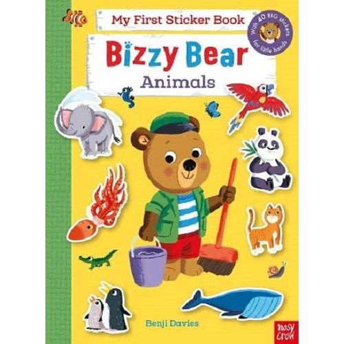 Bizzy Bear: My First Sticker Book Animals / Benji Davies eslite誠品