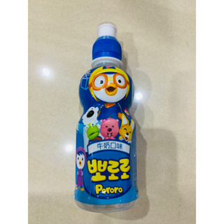 韓國 Pororo 啵樂樂 乳酸飲料-牛奶 235ml