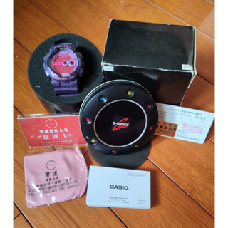 CASIO_卡西歐 G-SHOCK 個性色彩潮流概念錶 GD-100SC-6D超亮極光LED系列 原廠公司貨 色彩鮮豔強
