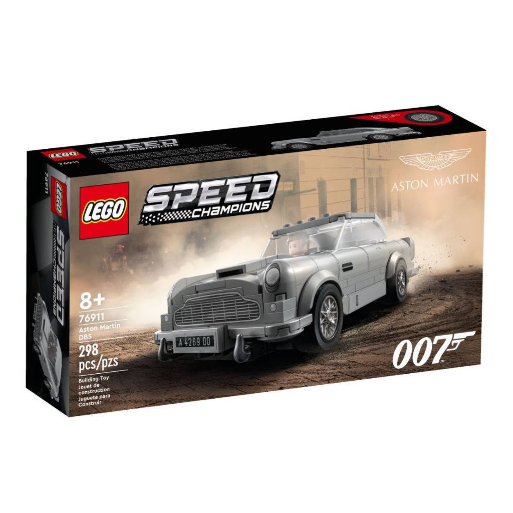 &lt;積木總動員&gt;LEGO 樂高 76911 Speed系列 急速賽車007 Aston Martin DB5 298pcs