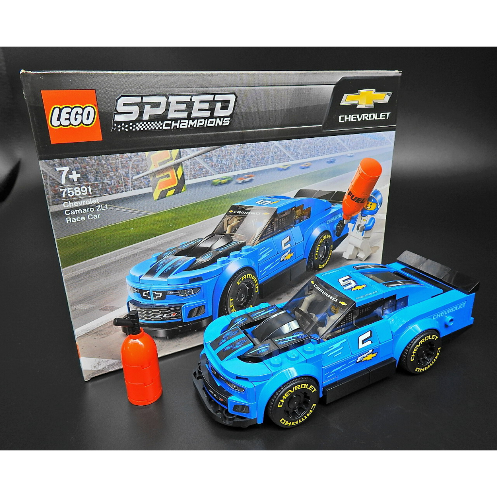 中古品 LEGO SPEED 2019年 75891 雪佛蘭 Chevrolet Camaro ZL1  樂高 賽車