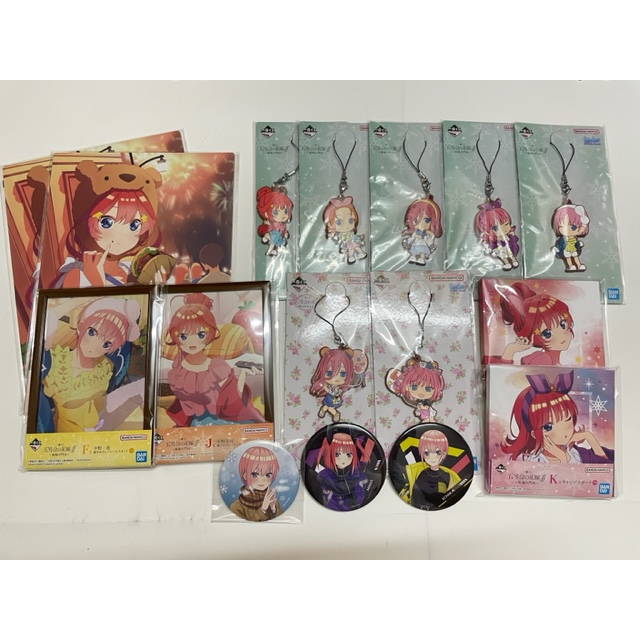 [現貨] 一番賞 五等分的花嫁 五等分的新娘 小賞專區 最棒的假日 幸福的出嫁 徽章一番賞