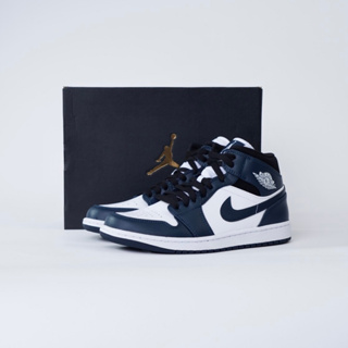 【LunaShop 現貨】AIR JORDAN 1 MID "DARK TEAL" 藏青色 554724 411