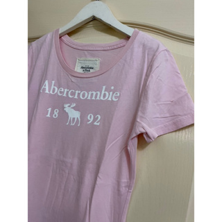 Abercrombie & Fitch AF 粉紅色短袖T恤