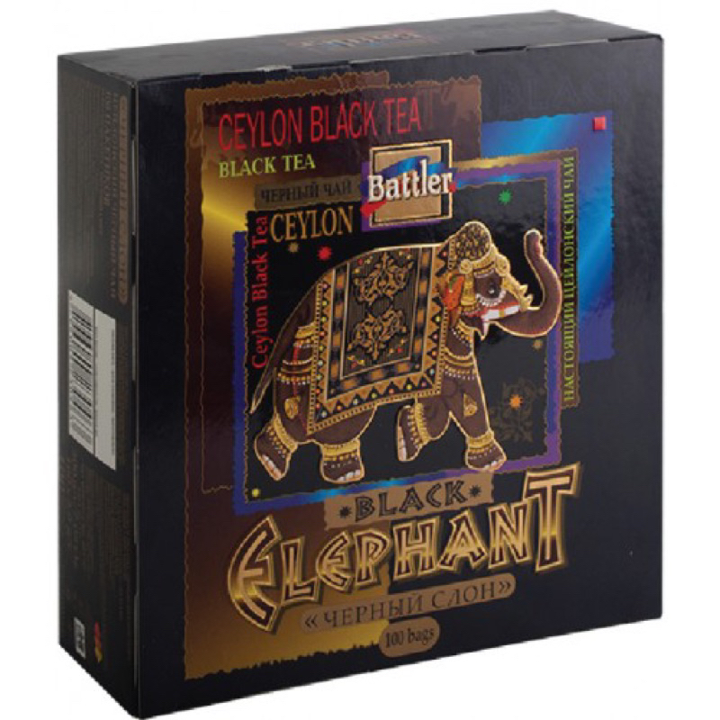 🇱🇰斯里蘭卡🇱🇰節慶送禮首選👍Battler錫蘭大象🐘 紅茶1盒100入。