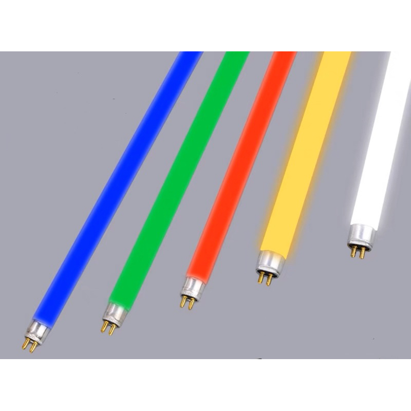 T5燈管T5色管（非LED.要搭配燈具使用）藍色燈管綠色燈管紅色燈管