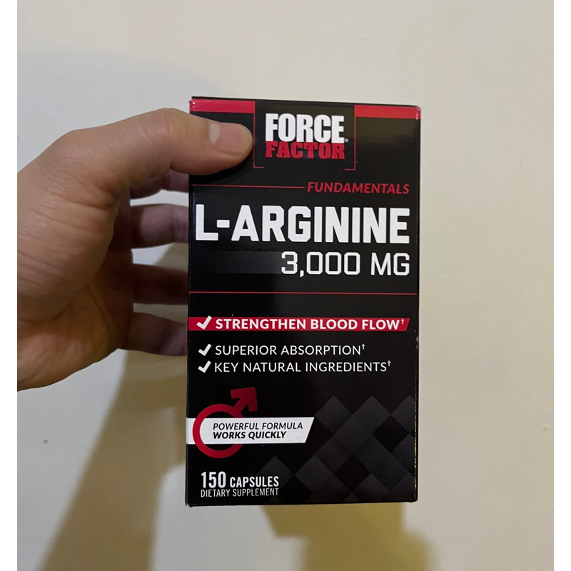 [美國集貨服務] Force Factor/L-Arginine/3000mg/精氨酸