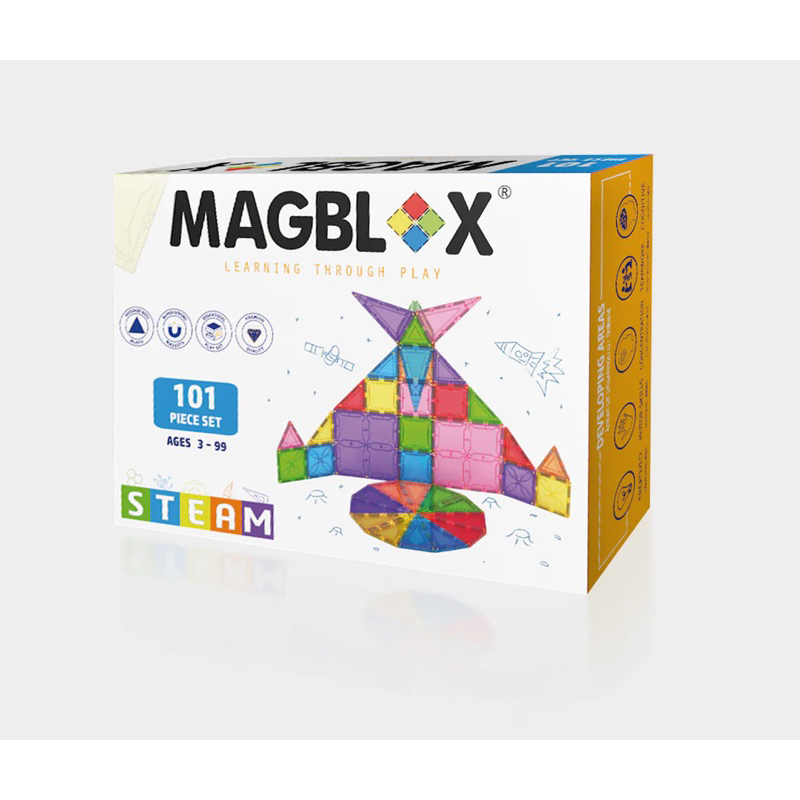 澳洲MAGBLOX 磁力片 璀璨組(101pcs)