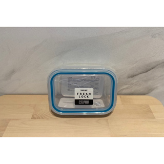 《韓國Neoflam》耐熱玻璃保鮮盒 長方形370ml (全新)