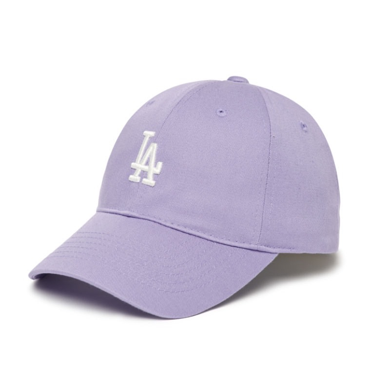 🌸預購4/17結單🌸 MLB 可調式軟頂棒球帽 洛杉磯道奇隊(LA) 立體刺繡 絕美紫色款
