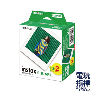 【電玩指標】十倍蝦幣 富士 FUJIFILM 拍立得底片 instax Square 拍立得 空白 底片 拍立得膠片 白