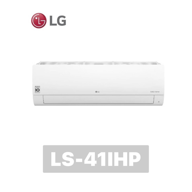 【LG 樂金】DUALCOOL WiFi 雙迴轉變頻空調 - 經典冷暖型-4.1kw LS-41IHP