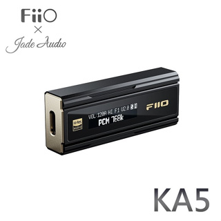 [ 平廣 現貨送袋店可試聽 FiiO KA5 耳擴 耳機擴大機 Jade DSD解 雙DAC解碼 適蘋果安卓手機 公司貨