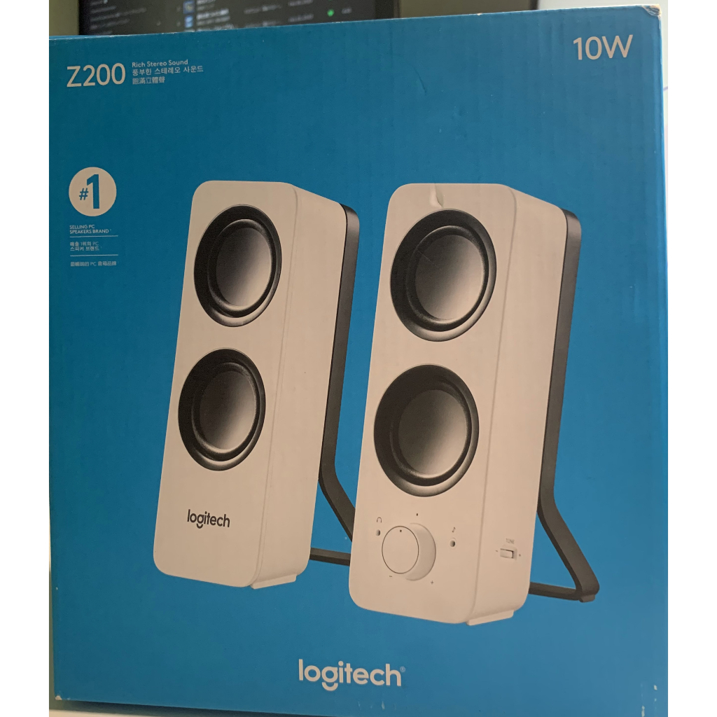 [約定賣場] Logitech Z200 Stereo Speaker 多媒體揚聲器