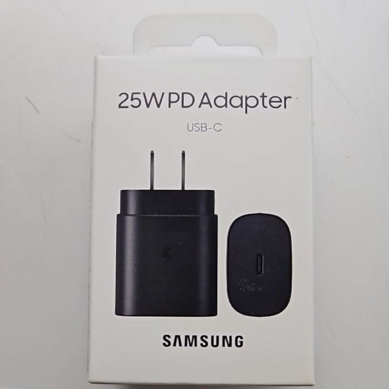 三星 Samsung 25w adapter  USB c 快充通用型旅充 黑 EP TA800