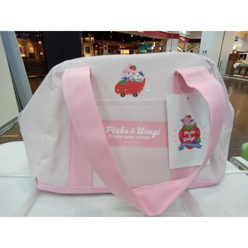 夢時代來店禮 卡娜赫拉的小動物 莓果祭典 草莓龍  保溫 午餐袋 野餐袋 保溫袋 保冷袋