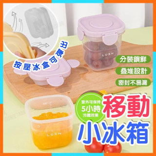 ✨臺灣清倉✨YL移動小冰箱 冷凍密封保鮮盒 冷凍保鮮盒 移動小冰箱 水果密封盒 寶寶輔食盒 樂扣保鮮盒 密封保鮮盒