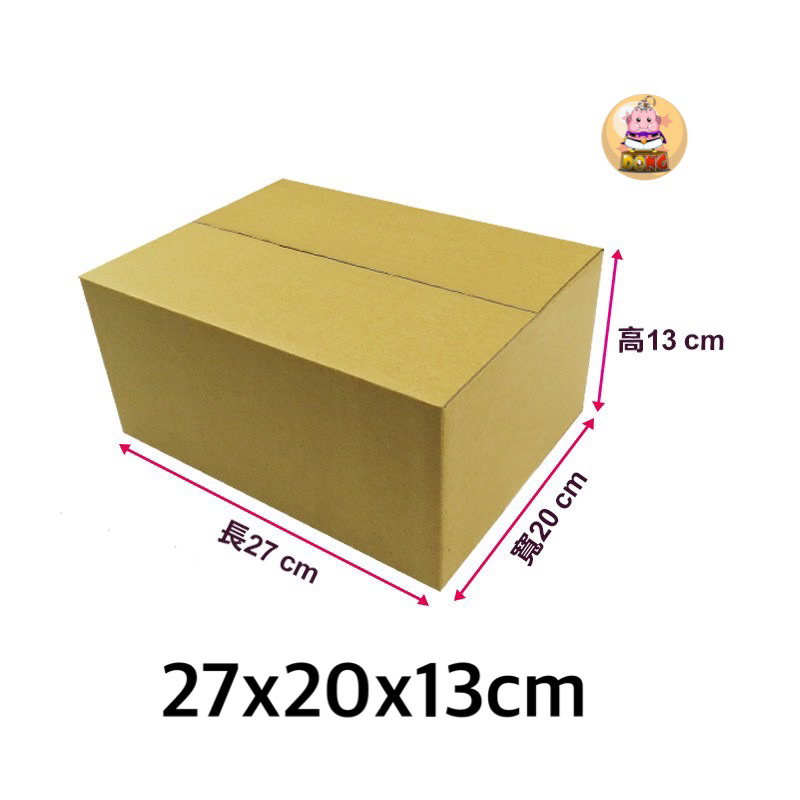 全新 紙箱 超商 交貨便 尺寸 27x20x13 包裝 紙箱