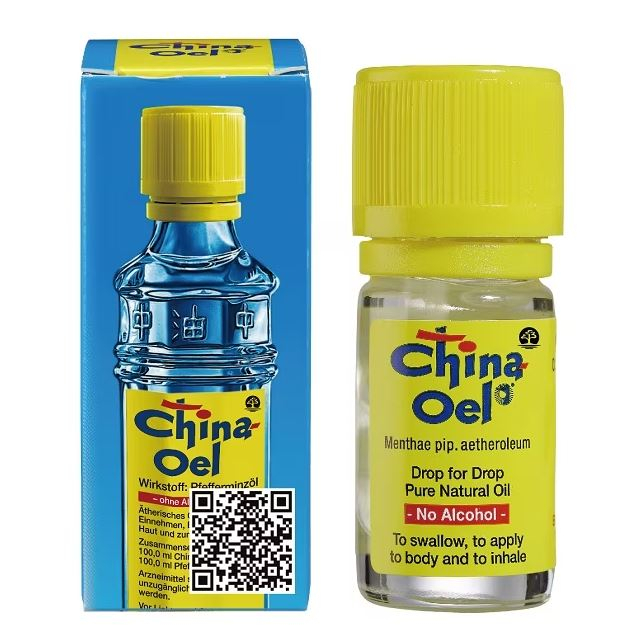 China-Oel 德國百靈油 5ml 德國原裝 盒裝公司貨 中文標示 百靈油 薄荷油