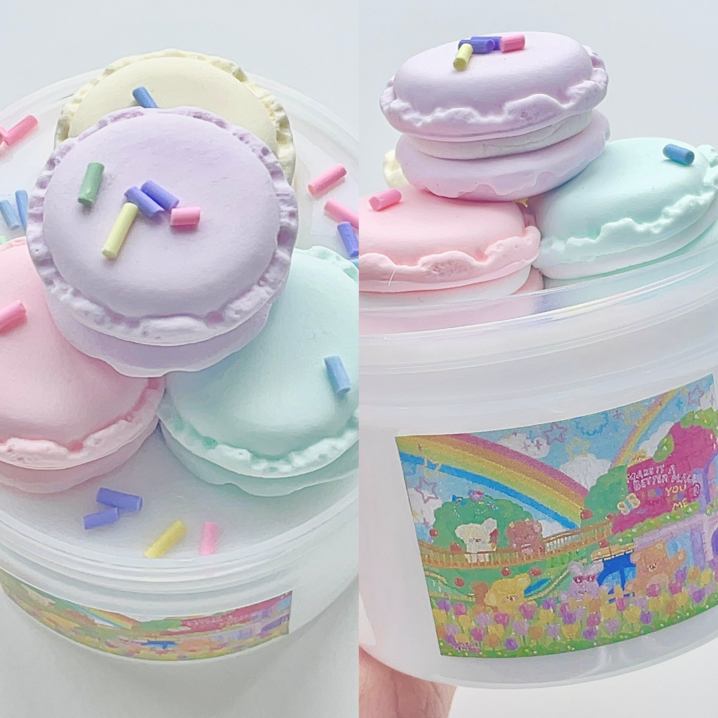 ELORY SLIME 200ML 馬卡龍Palette🎨 小羅 史萊姆♡
