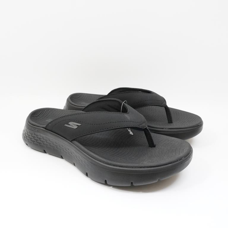 SKECHERS GO WALK FLEX SANDAL 男生款 拖鞋 229202BBK 夾腳拖 厚底拖鞋 軟拖鞋