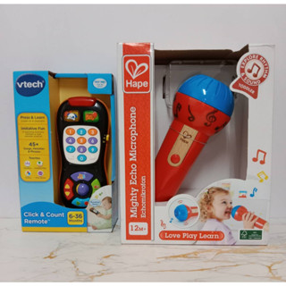 全新品 德國 Hape 回聲麥克風/物理迴音/免電池/Vtech/寶貝搖控器/寶寶手機/音樂玩具/學習教具/兒童玩具