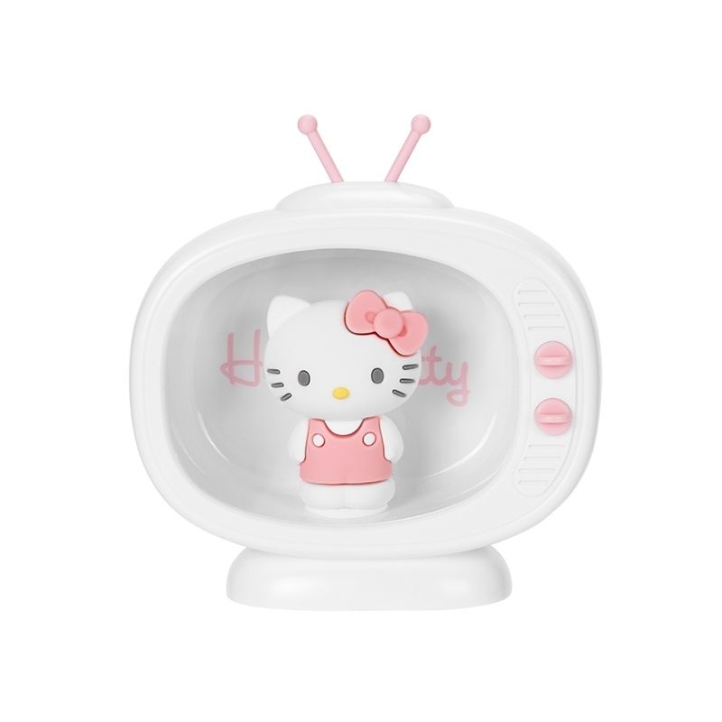 三麗鷗系列 MINISO 名創優品  hello kitty 電視機造型小夜燈