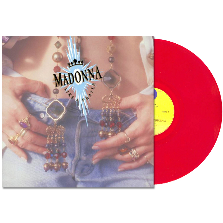 Madonna瑪丹娜 Like A Prayer宛如祈禱者 限量LP紅膠唱片彩膠唱片